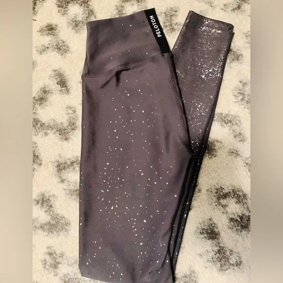 Peloton Pants Jumpsuits Peloton Sparkle Leggings Poshmark